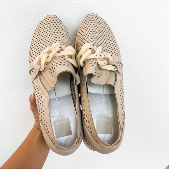 Dolce Vita Jhenee Perforated Sneakers Size 10 - Picture 7 of 9